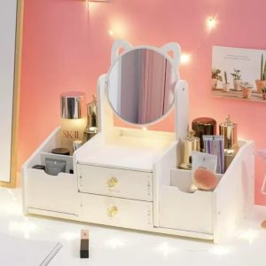Espejo de maquillaje multifuncional